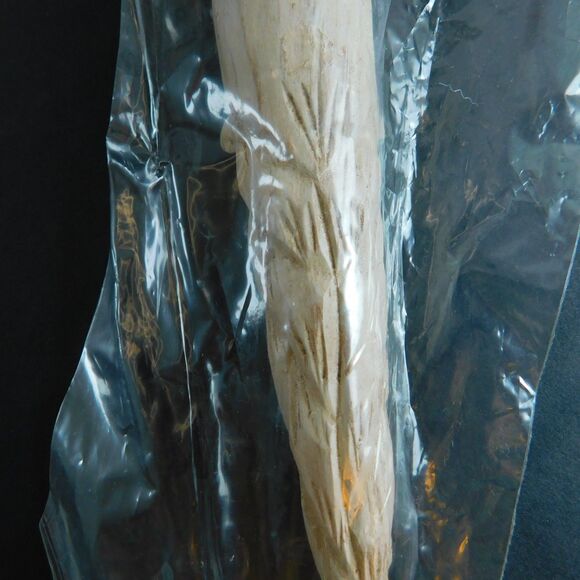 Midwest of Cannon Falls Wood Santa Ornaments Lot of 3 Vintage Carved Long NEW 7" - Picture 5 of 7